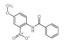 Benzamide,N-(4-methoxy-2-nitrophenyl)- Structure