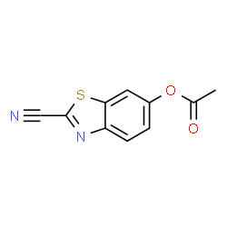 2-Benzothiazolecarbonitrile,6-(acetyloxy)-(9CI) picture