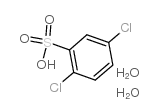 2,5-Dichlorobenzenesulfonic acid dihydrate structure