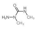 1-amino-1,3-dimethyl-urea结构式