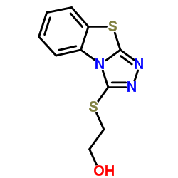 2-([1,2,4]Triazolo[3,4-b][1,3]benzothiazol-3-ylsulfanyl)ethanol Structure