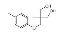 2-methyl-2-[(4-methylphenoxy)methyl]propane-1,3-diol Structure