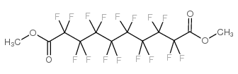 Dimethyl hexadecafluorosebacate structure