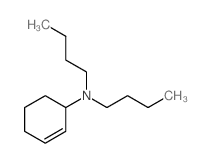 2-Cyclohexen-1-amine,N,N-dibutyl-结构式