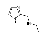 Ethyl-(1H-imidazol-2-ylmethyl)-amine结构式