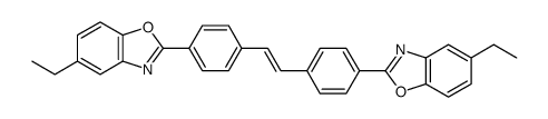 2,2'-(vinylenedi-p-phenylene)bis[5-ethylbenzoxazole]结构式