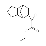 ETHYL OCTAHYDROSPIRO[4,7-METHANOINDENE-5,2'-OXIRANE]-3'-CARBOXYLATE结构式