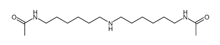 N1,N13-diacetyl-1,13-diamino-7-azatridecane结构式