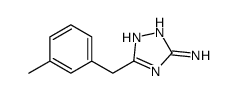 5-(3-Methylbenzyl)-4H-1,2,4-triazol-3-amine structure