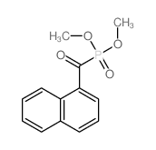 dimethoxyphosphoryl-naphthalen-1-yl-methanone Structure
