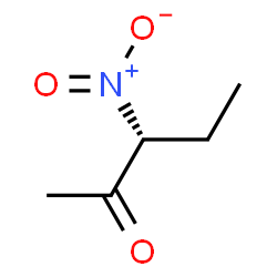 2-Pentanone, 3-nitro-, (3R)- (9CI) Structure