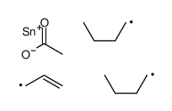 [dibutyl(prop-2-enyl)stannyl] acetate结构式
