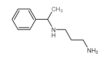 N1-(1-PHENYLETHYL)PROPANE-1,3-DIAMINE结构式