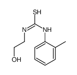 1-(2-hydroxyethyl)-3-(2-methylphenyl)thiourea structure