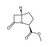 1-Azabicyclo[3.2.0]heptane-2-carboxylicacid,7-oxo-,methylester,(2S,5S)-(9CI)结构式