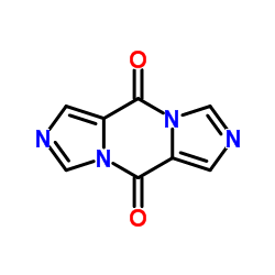 5H,10H-DIIMIDAZO[1,5-A:1',5'-D]PYRAZINE-5,10-DIONE structure