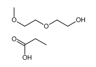 2-(2-methoxyethoxy)ethanol,propanoic acid结构式