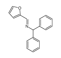N-furfurylidene-1,1-diphenylmethylamine Structure