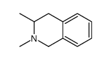 1,2,3,4-Tetrahydro-2,3-dimethylisoquinoline结构式