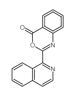 (C-isoquinolin-1-yl-N-phenyl-carbonimidoyl) benzoate结构式