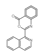 (C-isoquinolin-1-yl-N-phenyl-carbonimidoyl) benzoate structure