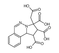 3-carboxymethyl-1,2,3,10b-tetrahydro-pyrrolo[2,1-a]phthalazine-1,2,3-tricarboxylic acid Structure