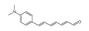 7-[4-(dimethylamino)phenyl]hepta-2,4,6-trienal结构式