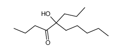 5-hydroxy-5-propyl-decan-4-one结构式