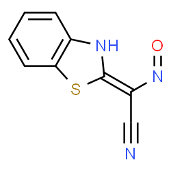 Acetonitrile, 2(3H)-benzothiazolylidenenitroso- (9CI) Structure