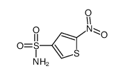 5-nitrothiophene-3-sulfonamide结构式