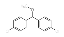 Benzene, 1,1- (methoxymethylene)bis[4-chloro- structure