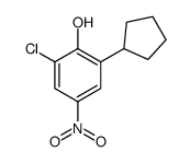 2-chloro-6-cyclopentyl-4-nitrophenol picture