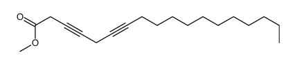 Methyl 3,6-octadecadiynoate结构式