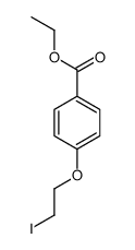 ethyl 4-(2-iodoethoxy)benzoate Structure