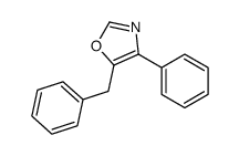 5-benzyl-4-phenyl-1,3-oxazole Structure