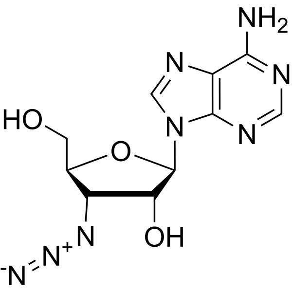 3'-Azido-3'-deoxyadenosine picture