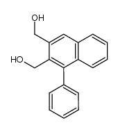 2,3-bis(hydroxymethyl)-1-phenylnaphthalene Structure