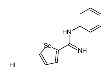 N-phenyl-selenophene-2-carboximidic acid amide, hydriodide Structure