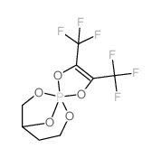 4,5-bis(trifluoromethyl)spiro[1,3-dioxa-2λ5-phosphacyclopent-4-ene-2,1'-2,7,8-trioxa-1λ5-phosphabicyclo[3.2.1]octane] Structure