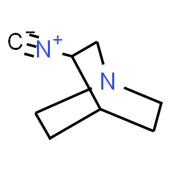 1-Azabicyclo[2.2.2]octane,3-isocyano-(9CI) Structure