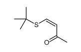 4-tert-butylsulfanylbut-3-en-2-one结构式