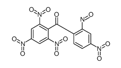 (4-nitro-2-nitrosophenyl)-(2,4,6-trinitrophenyl)methanone结构式