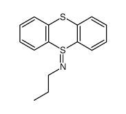 Propyl-(5λ4-thianthren-5-ylidene)-amine Structure