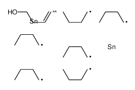 4,4-bis(tributylstannyl)but-3-en-1-ol Structure