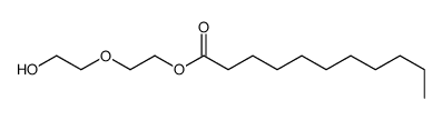 2-(2-hydroxyethoxy)ethyl undecanoate结构式