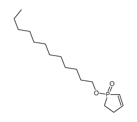 1-dodecoxy-2,3-dihydro-1λ5-phosphole 1-oxide Structure