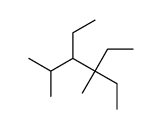 3,4-diethyl-2,4-dimethylhexane结构式
