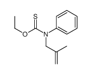 O-ethyl N-(2-methylprop-2-enyl)-N-phenylcarbamothioate结构式