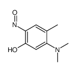 5-(dimethylamino)-4-methyl-2-nitrosophenol结构式