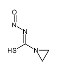 N-nitrosoaziridine-1-carbothioamide结构式
